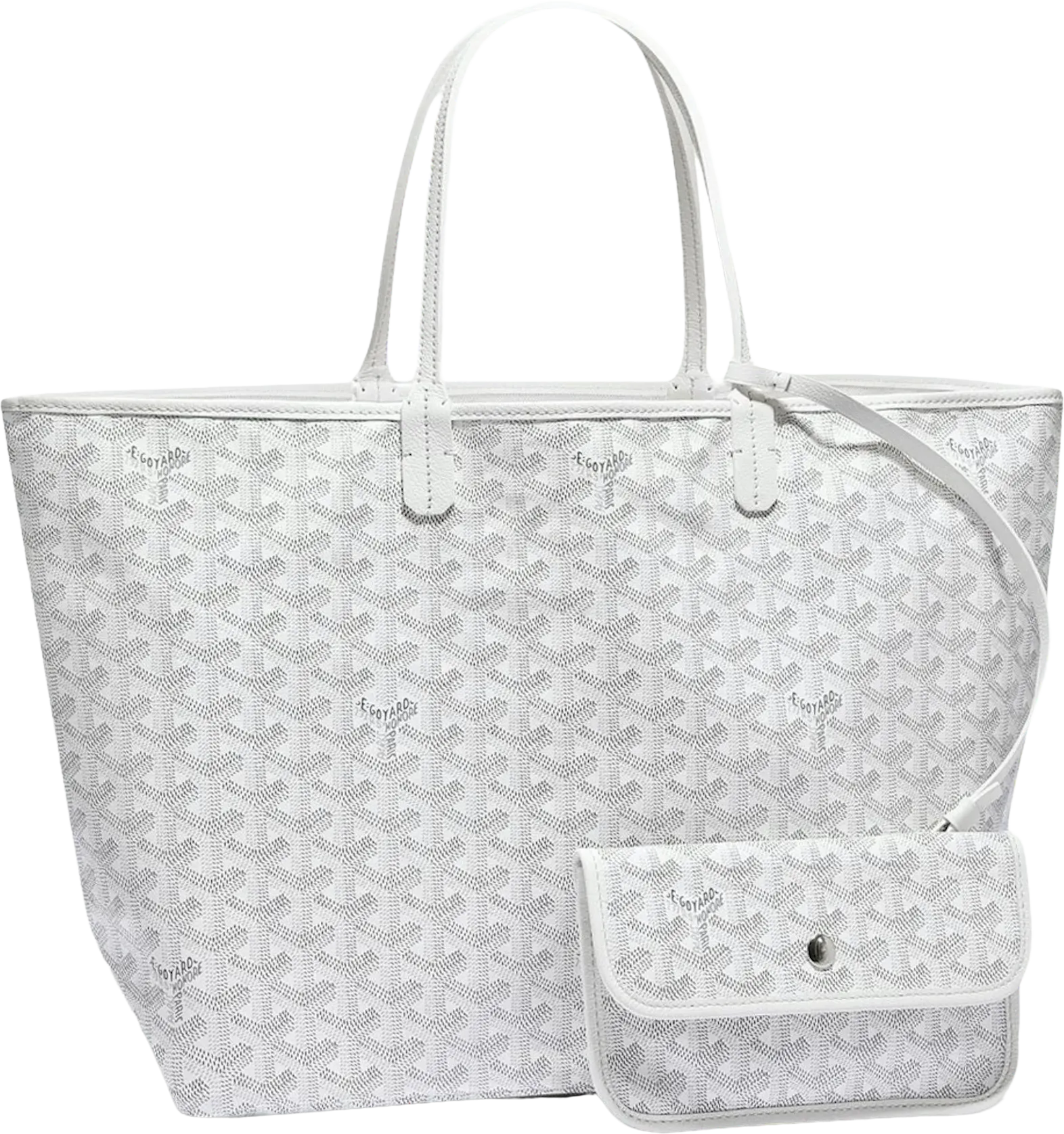 Goyard Saint Louis Tote PM White